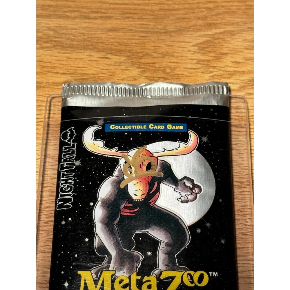 MetaZoo Nightfall 1st Edition 2021 Booster Pack Signed Andy Mourat‎ - Picture 4 of 6